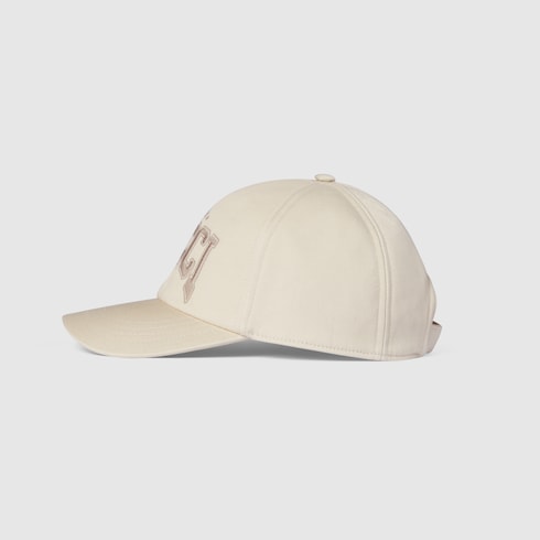 Casquette brodée en coton