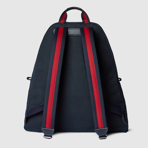 Mochila de lona estampada tamaño maxi