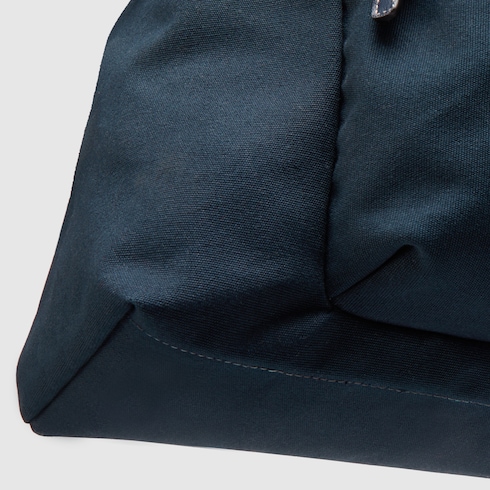 Mochila de lona estampada tamaño maxi