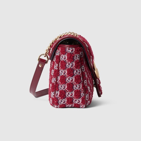 Borsa a spalla GG Marmont misura media