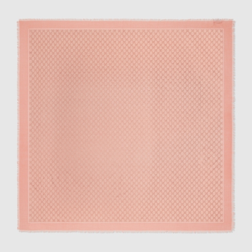 Laminated GG wool shawl