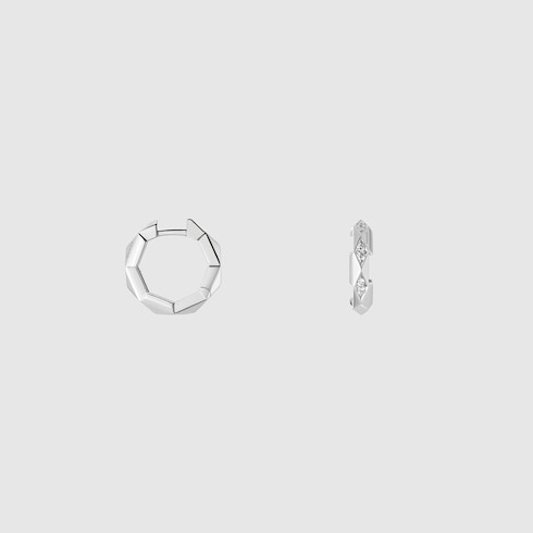 Orecchini Gucci Link to Love con diamanti