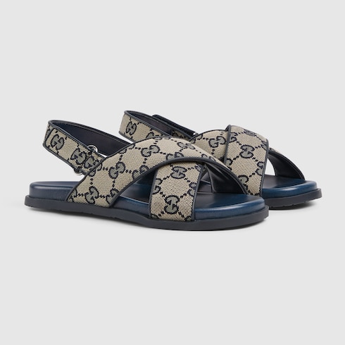 Sandales pour enfant en toile GG