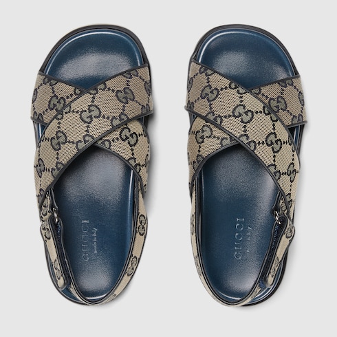 Sandales pour enfant en toile GG