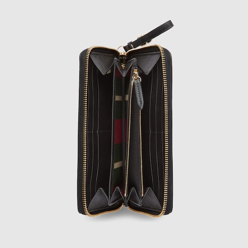 Cartera GG Emblem con cremallera