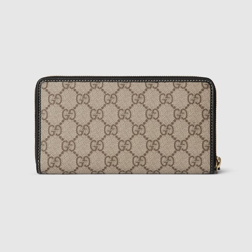Cartera GG Emblem con cremallera