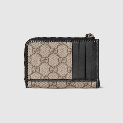 GG Emblem zip card case