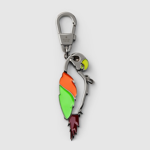 Parrot keychain with Interlocking G