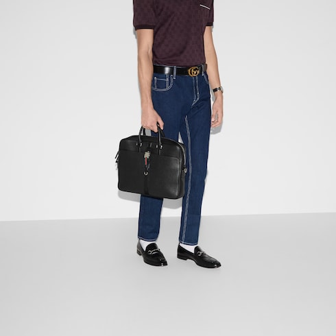 Medium briefcase with Web Detail 4