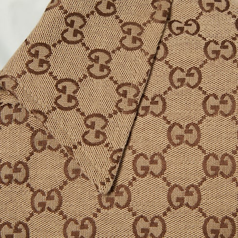 Sobrecamisa de lona con GG