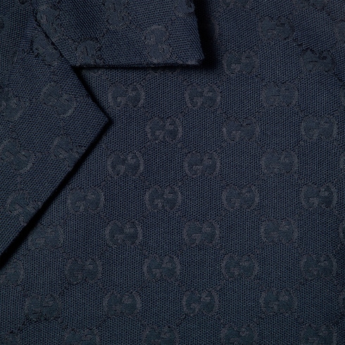 Camicia in tessuto GG