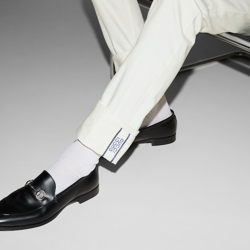 Tapered fit denim pants