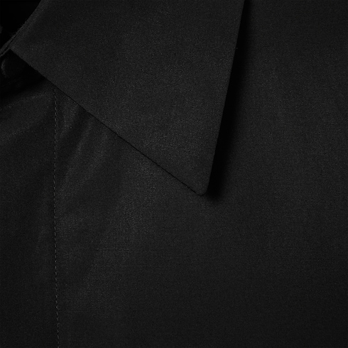 Camicia in popeline di cotone ricamata