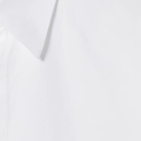 Camicia in popeline di cotone ricamata
