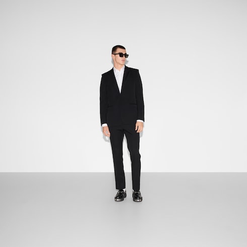 Grain de poudre wool tuxedo