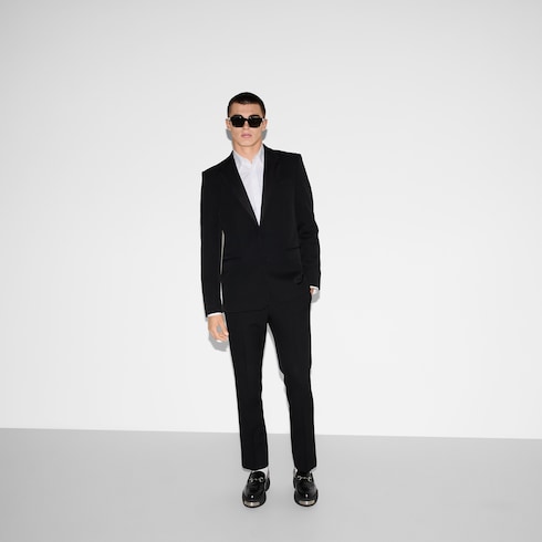 Grain de poudre wool tuxedo