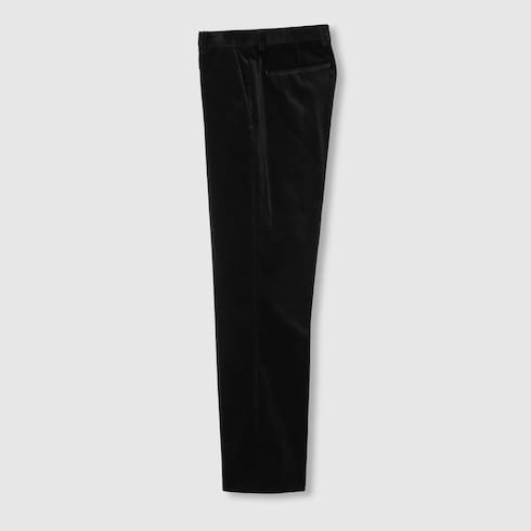 Stretch velvet tuxedo
