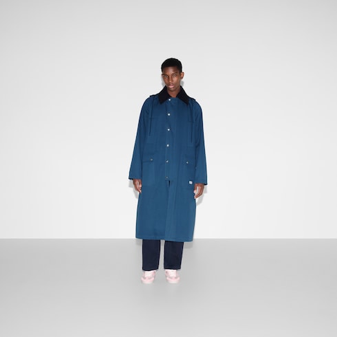 Heavy cotton canvas coat