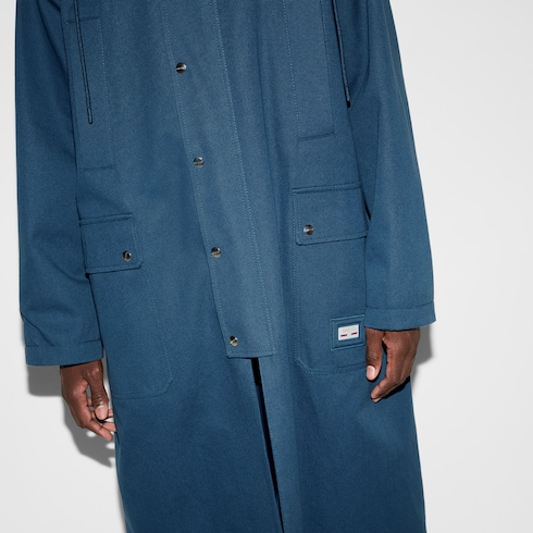 Heavy cotton canvas coat Detail 6