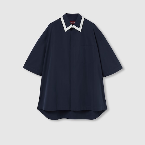 Camisa de popelina de algodón