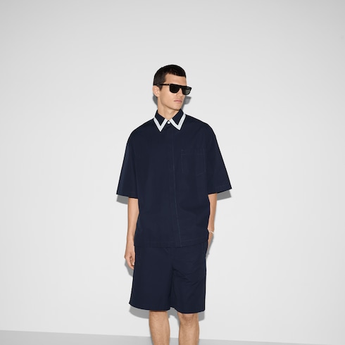 Chemise en popeline de coton