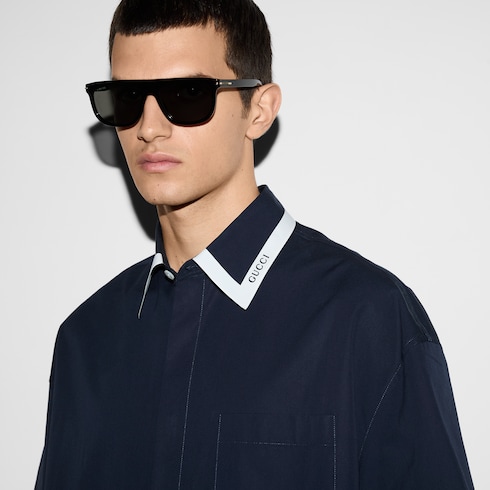 Chemise en popeline de coton