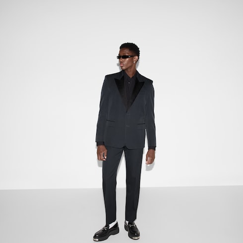 Grain de poudre wool tuxedo