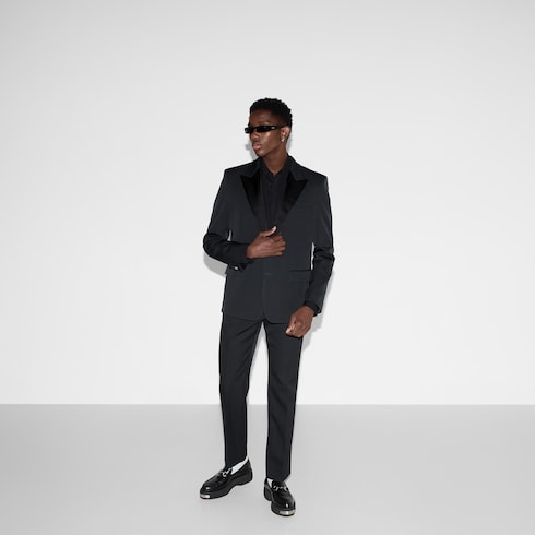 Grain de poudre wool tuxedo