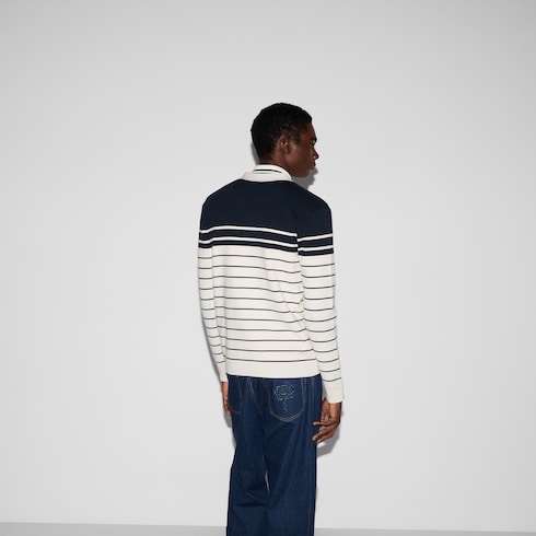 Cardigan aus Baumwolle mit Stickerei