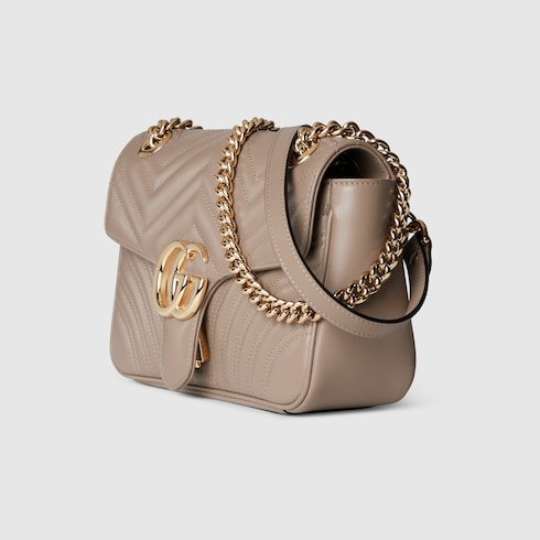 Borsa a spalla GG Marmont misura media