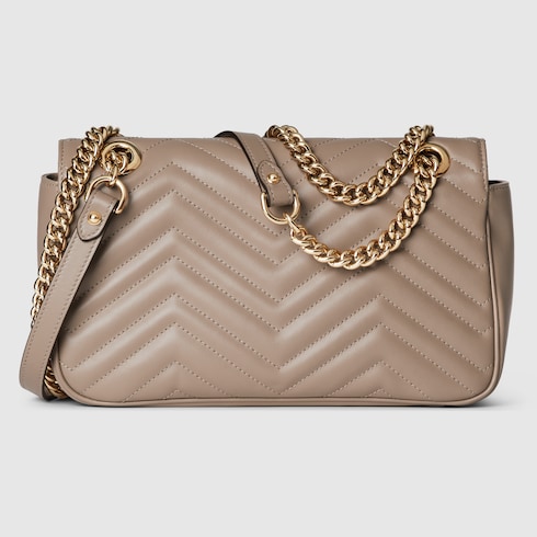 Borsa a spalla GG Marmont misura media