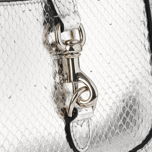 Gucci Jackie Notte mini python bag