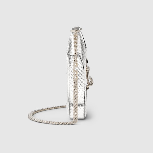 Gucci Jackie Notte mini python bag