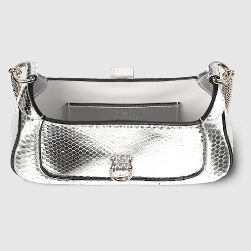 Gucci Jackie Notte mini python bag