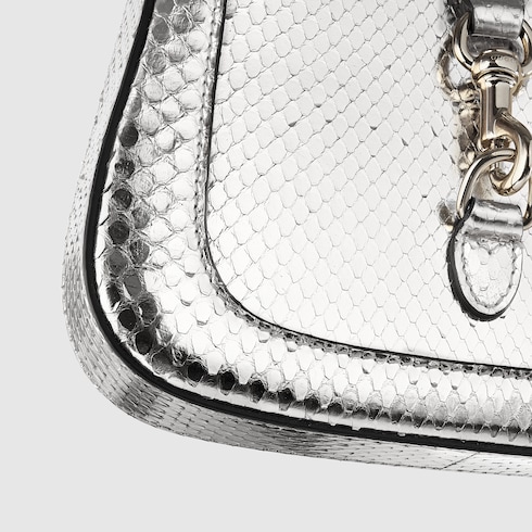 Gucci Jackie Notte mini python bag