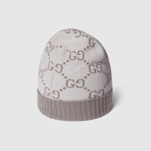 Mütze aus GG Kaschmirjacquard