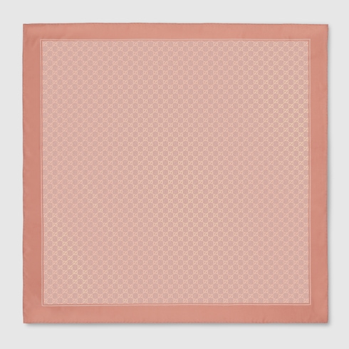 Printed silk carré