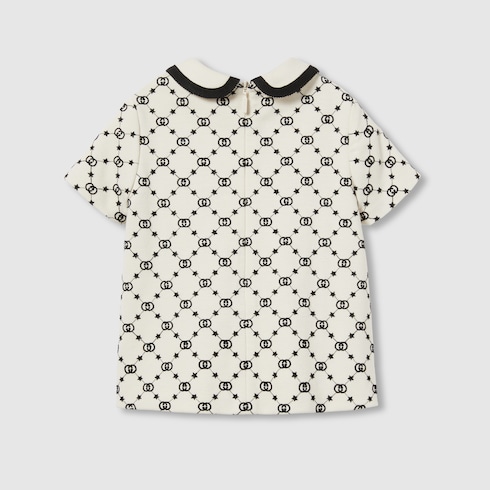 Robe pour enfant en jersey brodé