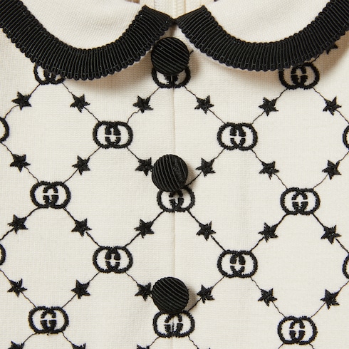 Robe pour enfant en jersey brodé