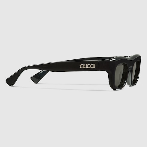 Rectangular frame sunglasses