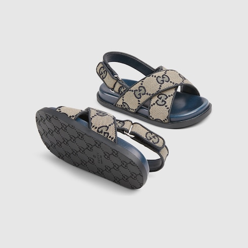 Сандалии с символом GG для детей 1–3 лет