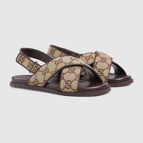 Sandales pour enfant en toile GG
