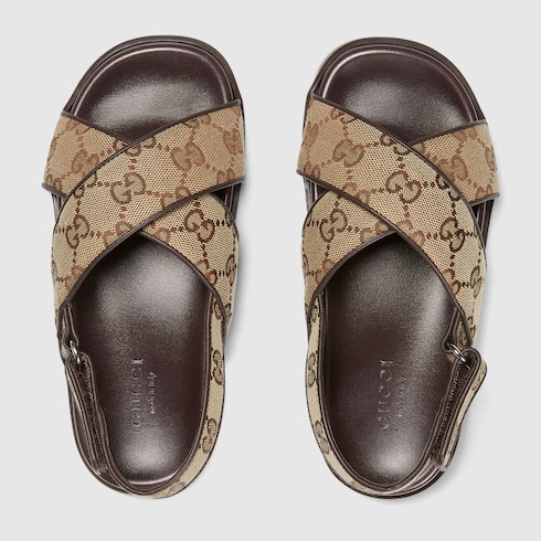 Sandales pour enfant en toile GG