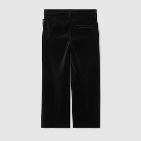 Children's cotton velvet trouser Detail 2