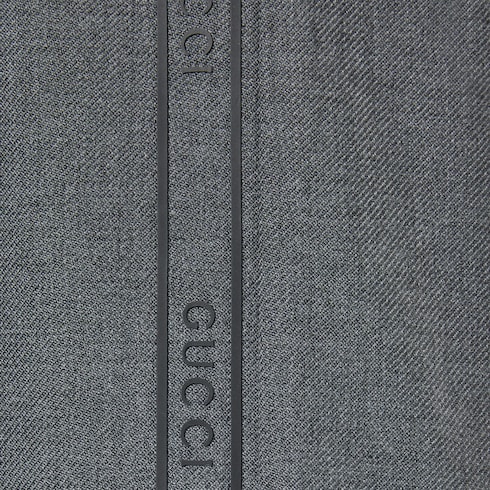 Children's embroidered wool pant