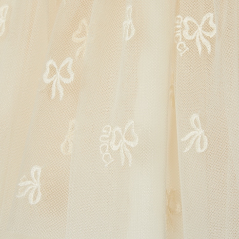 Jupe pour enfant en tulle brodé
