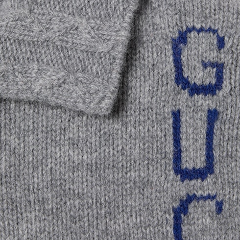 Children's embroidered wool jumper Detail 4