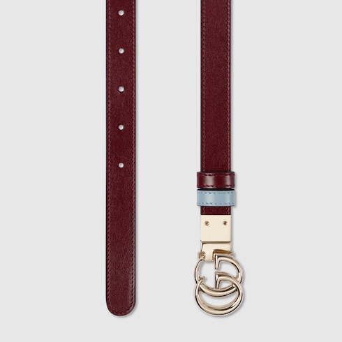 GG Marmont reversible thin belt Detail 6