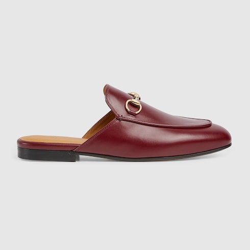 Flat mules gucci on sale