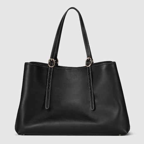 Borsa shopping GG Emblem misura grande